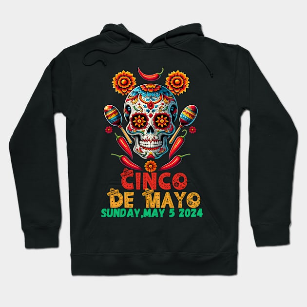 cinco de mayo day  may 5 2024 Hoodie by FnF.Soldier 